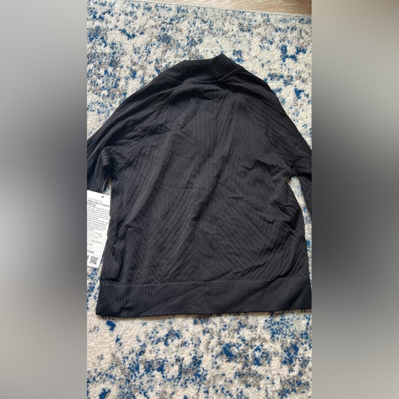 Lululemon restless run half zip jacket black size 2 - Picture 4 of 4